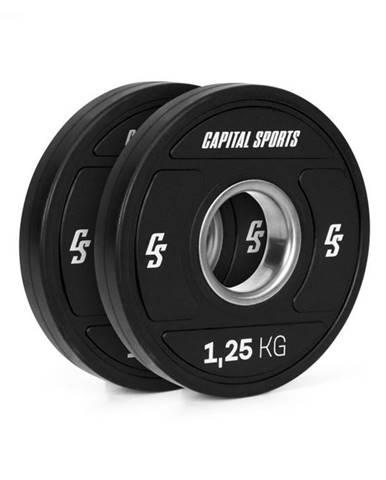 Capital Sports Elongate 2020, kotúče, 2 x 1,25 kg, tvrdá guma, 50,4 mm