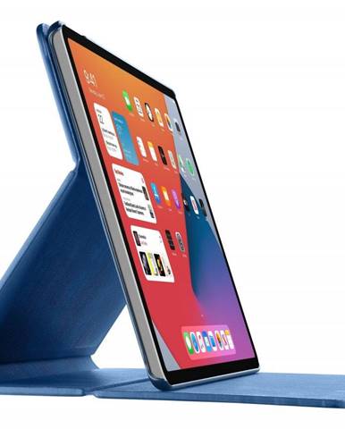 Pouzdro se stojánkem Cellularline Folio pro Apple iPad Air 10,9" (2020), modré