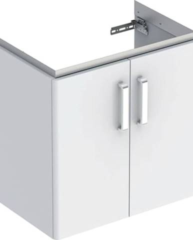 Kúpeľňová skrinka pod umývadlo Geberit Selnova 59,7x60,5x39,7 cm biela