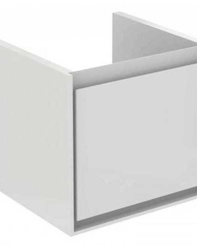 Kúpeľňová skrinka pod umývadlo Ideal Standard Connect Air 43x40,2x40 cm v kombinácii biela lesk / svetlo šedá mat E0842KN
