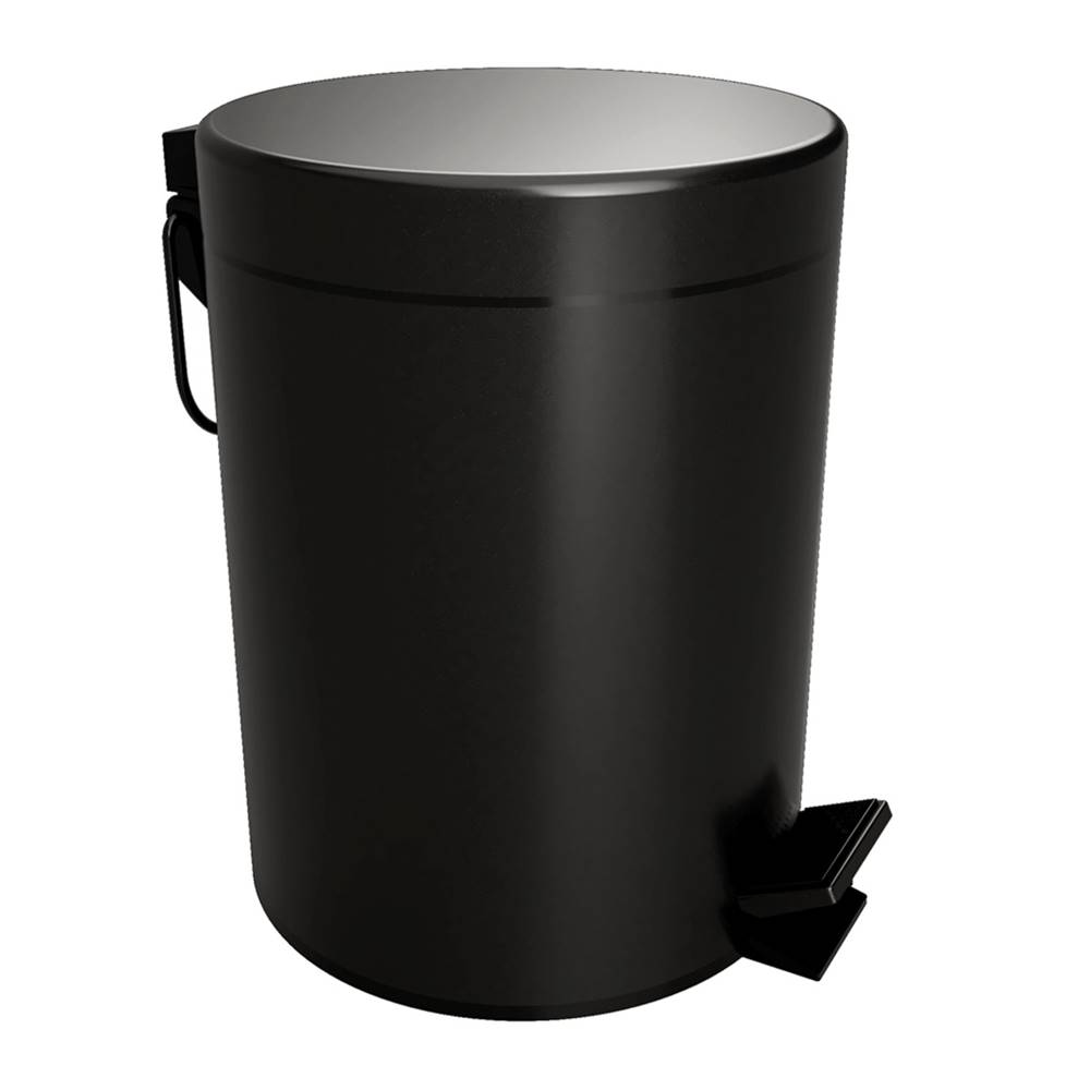Bemeta Odpadkový kôš voľne stojací  5 l čierna mat, značky Bemeta