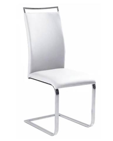 Jedálenská stolička  biela BARNA NEW