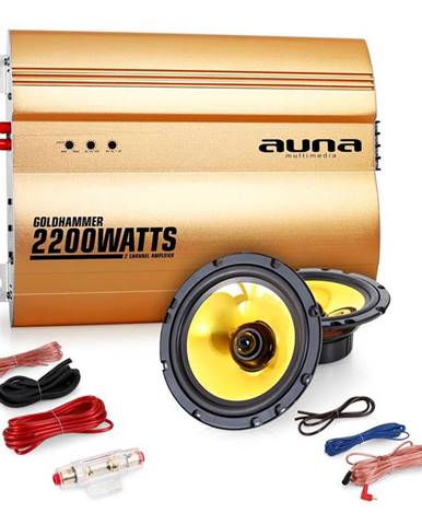 Auna 2.0 auto hifi set „Golden Race V1“ – 5" reproduktor