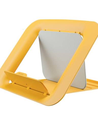Žltý nastaviteľný stojan pod notebook ERGO Cosy - Leitz