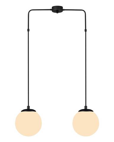 Čierne závesné svietidlo Squid Lighting Efe, výška 100 cm