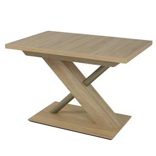 Sconto Jedálenský stôl UTENDI 1 dub sonoma, šírka 110 cm, rozkladací, značky Sconto