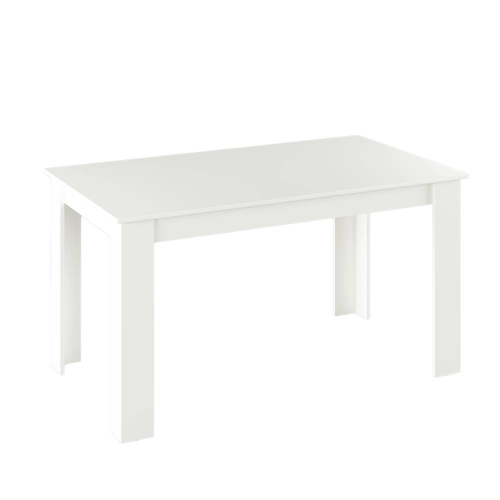 Kondela Jedálenský stôl biela 140x80 cm GENERAL NEW P1 poškodený tovar, značky Kondela