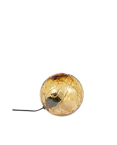 Stolová lampa v zlatej farbe Dutchbone Lune, ø 24 cm