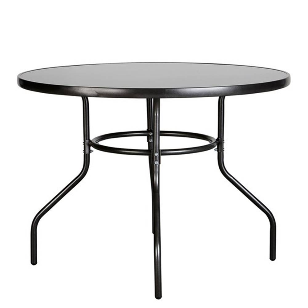 Sconto Záhradný stôl CORDOBA 3 antracit/čierna, značky Sconto
