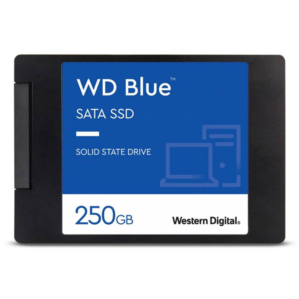 Western Digital SSD  2.5", SATA III, 500GB, WD Blue 3D NAND, WDS500G3B0A, 560 MB/s-R, 510 MB/s-W, značky Western Digital