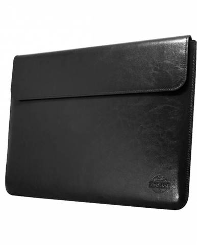 Kožené puzdro na notebook Whiskey Aroma čierne MacBook Pro 16 (2019,2020)