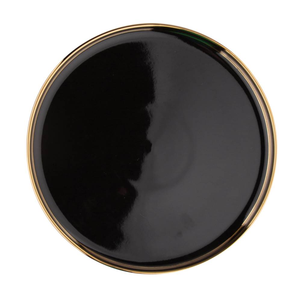 Altom  Porcelánový tanier Palazzo 26 cm, čierna, značky Altom
