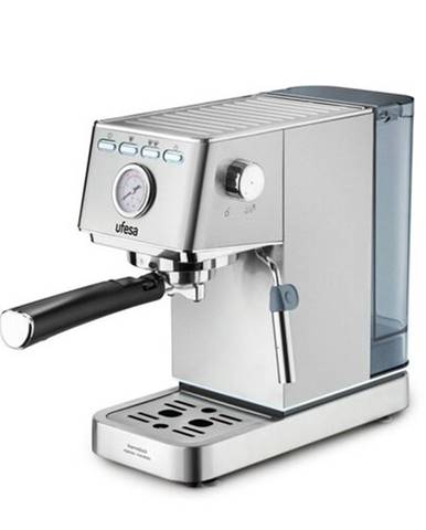 Ufesa CE8030 MILAZZO espresso pákový kávovar, strieborná
