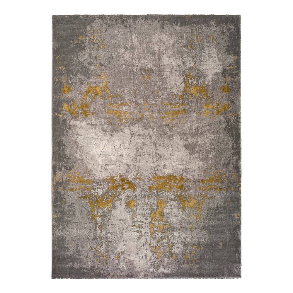 Universal Sivý koberec  Mesina Mustard, 140 x 200 cm, značky Universal