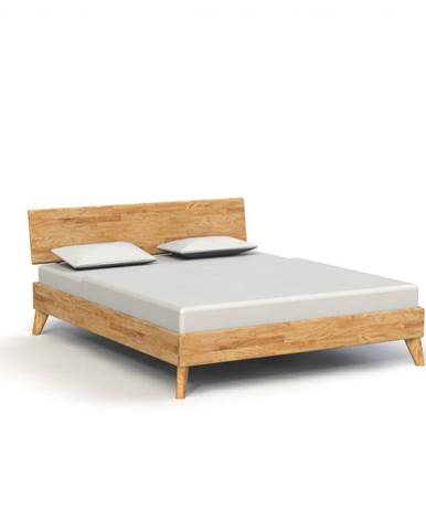 Dvojlôžková posteľ z dubového dreva 160x200 cm Greg 1 - The Beds