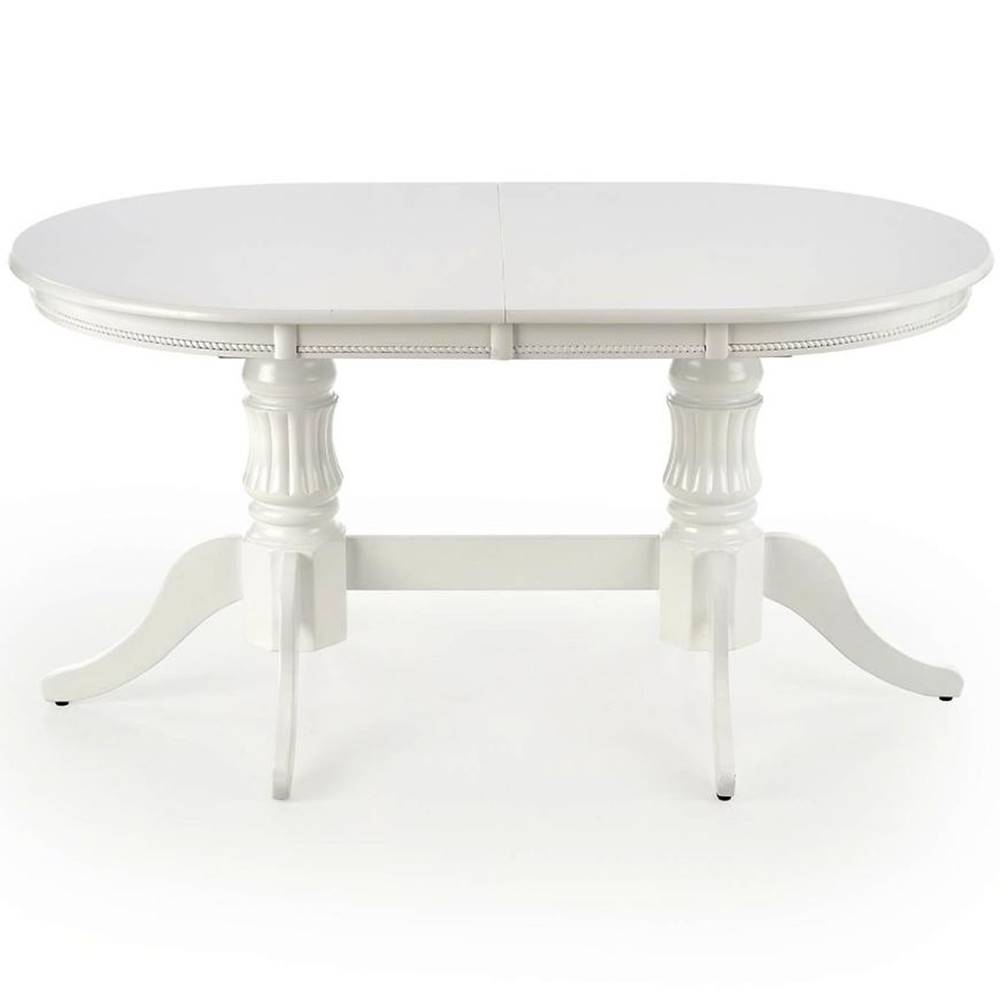 MERKURY MARKET Stôl Joseph 150/190 Mdf/Drevo – Biely, značky MERKURY MARKET