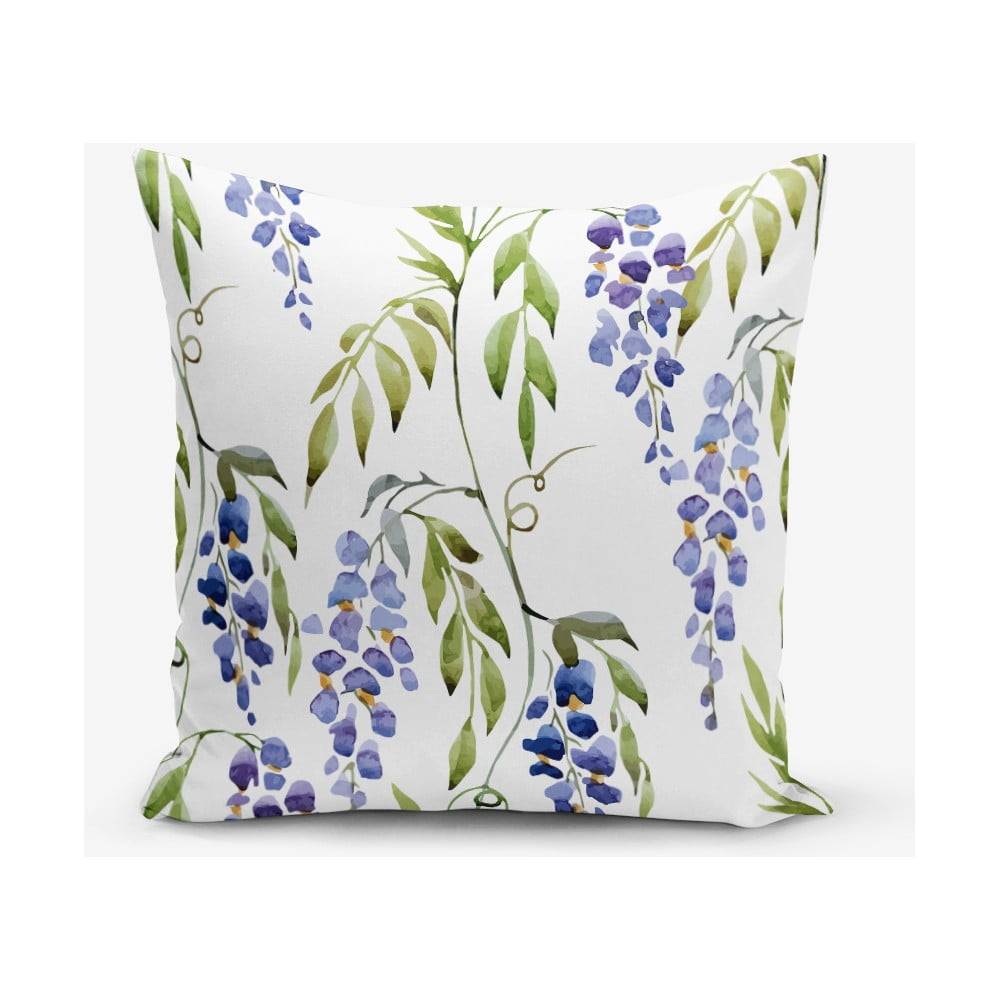 Minimalist Cushion Covers Obliečka na vankúš s prímesou bavlny  Hyacint, 45 × 45 cm, značky Minimalist Cushion Covers